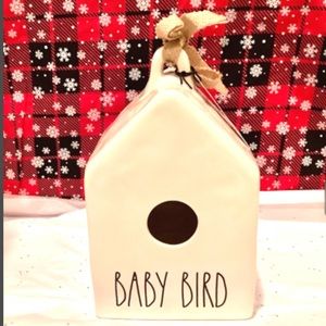 Rae Dunn Baby Birdhouse gift home decor